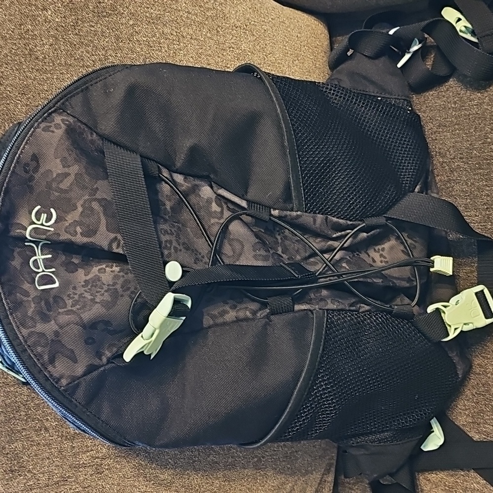 LDakine Black,Gray, And Teal Backpack